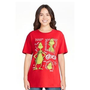 Dr. Seuss The Grinch Red T-Shirt